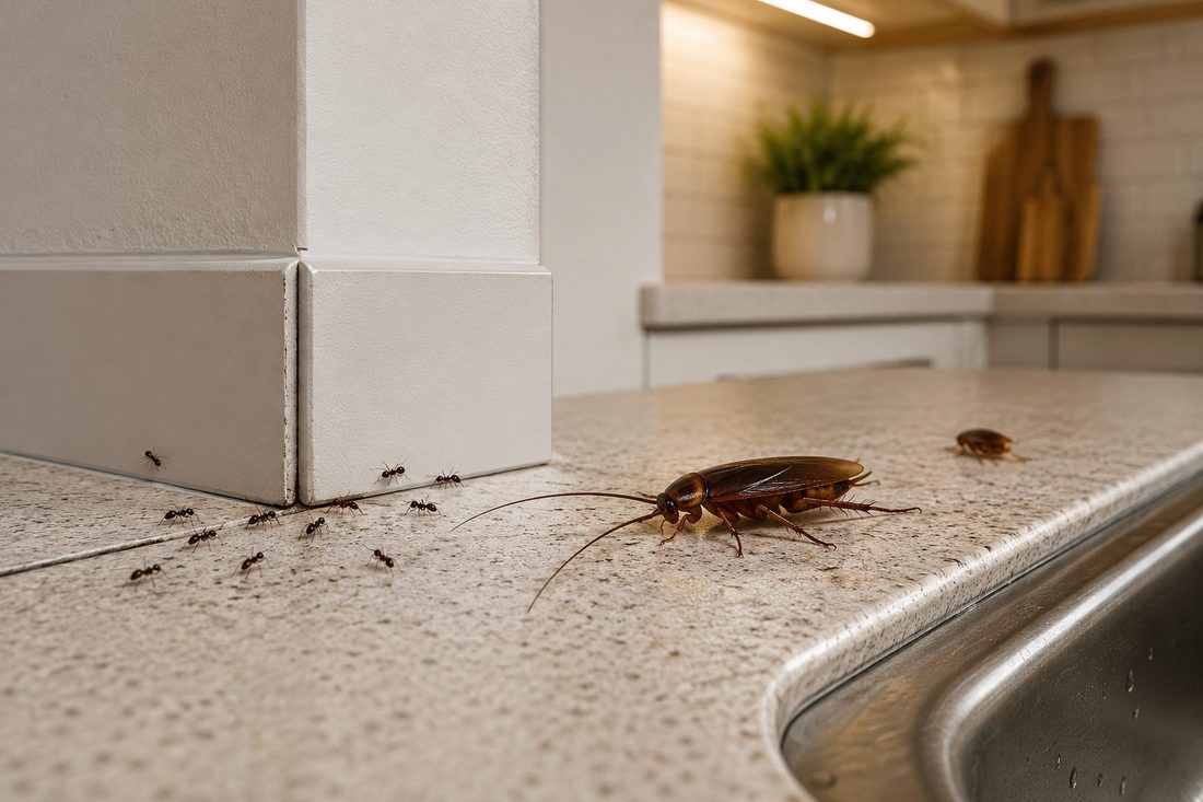General pest control treatment on a Middle Georgia property