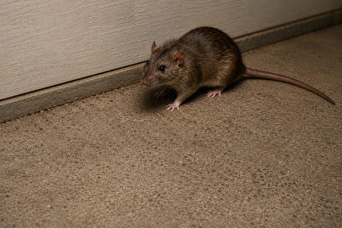 Rodent control and entry point sealing on a Middle Georgia property